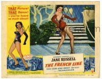 1r606 FRENCH LINE LC #4 '54 Howard Hughes, image of sexy Jane Russell doing THAT dance!