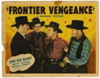 1r137 FRONTIER VENGEANCE TC '40 Don Red Barry, Yakima Canutt in western action!