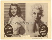 1r621 GILDA/PLATINUM BLONDE LC '50 sexy famous beauties Jean Harlow & Rita Hayworth!
