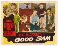 1r627 GOOD SAM LC #2 '48 Gary Cooper & sexy Ann Sheridan playing with their kids!