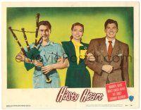 1r633 HASTY HEART LC #6 '50 Ronald Reagan & Patricia Neal, Richard Todd w/bagpipes!