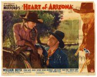 1r635 HEART OF ARIZONA LC '38 William Boyd is Hopalong Cassidy, Natalie Moorhead on horseback!