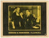 1r659 ILLEGAL LC #2 '55 Edward G. Robinson & sexy Jayne Mansfield in court!