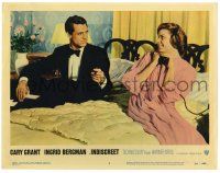 1r663 INDISCREET LC #2 '58 Cary Grant & Ingrid Bergman in bed, directed by Stanley Donen!