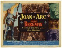 1r196 JOAN OF ARC TC '48 great full-length image of Ingrid Bergman in armor!