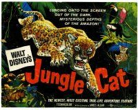 1r200 JUNGLE CAT TC '60 Disney, great images of jaguars, savage lord of the Amazon!