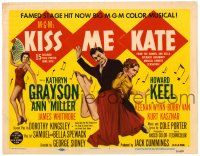 1r207 KISS ME KATE TC '53 Howard Keel spanking Kathryn Grayson, sexy Ann Miller!