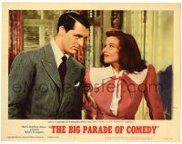 1r740 MGM'S BIG PARADE OF COMEDY LC #2 '64 great close up of Cary Grant & Katharine Hepburn!