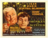 1r250 MONKEY IN WINTER int'l TC '63 Jean Gabin, Jean-Paul Belmondo, Henri Verneuil!