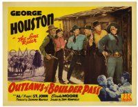 1r279 OUTLAWS OF BOULDER PASS TC '42 Fuzzy St. John, George Houston as The Lone Rider!