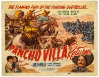 1r285 PANCHO VILLA RETURNS TC '50 Leo Carrillo as The Robin Hood of Mexico!