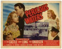 1r291 PERILOUS WATERS TC '48 Don Castle, pretty Audrey Long & Peggy Knudsen!