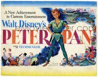 1r292 PETER PAN TC '53 Walt Disney animated cartoon fantasy classic, best full-length image!