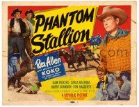 1r297 PHANTOM STALLION TC '54 Arizona Cowboy Rex Allen, Slim Pickens, western action!