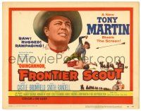 1r312 QUINCANNON FRONTIER SCOUT TC '56 gunslinger Tony Martin fighting his way to glory!