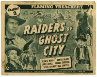 1r315 RAIDERS OF GHOST CITY chapter 2 TC '44 Dennis Moore western serial, Flaming Treachery!