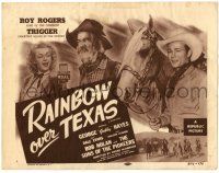 1r316 RAINBOW OVER TEXAS TC R54 western cowboy Roy Rogers, sexy Dale Evans, Gabby Hayes!