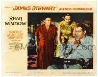 1r836 REAR WINDOW LC #7 '54 Alfred Hitchcock, voyeur Jimmy Stewart, Grace Kelly & Thelma Ritter!
