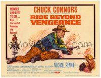 1r326 RIDE BEYOND VENGEANCE TC '66 Chuck Connors, the new giant of western adventure!