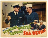 1r868 SEA DEVILS LC '37 sailors Victor McLaglen & Preston Foster!