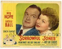 1r896 SORROWFUL JONES LC #1 '49 wacky Bob Hope, Lucille Ball, funnier than the Paleface!