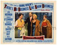1r935 THERE'S NO BUSINESS LIKE SHOW BUSINESS LC #3 '54 Marilyn Monroe, O'Connor, Ray & Gaynor!