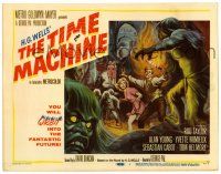 1r401 TIME MACHINE TC '61 H.G. Wells, Rod Taylor, Yvette Mimieux, cool science fiction art!