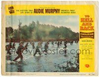 1r954 TO HELL & BACK LC #2 '55 Audie Murphy's life story as a kid soldier in World War II!
