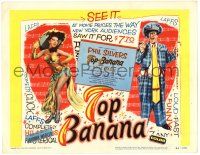 1r402 TOP BANANA TC '54 wacky Phil Silvers & super sexy Judy Lynn in skimpy outfit!