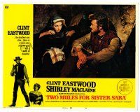 1r966 TWO MULES FOR SISTER SARA int'l LC #8 '70 gunslinger Clint Eastwood & nun Shirley MacLaine!