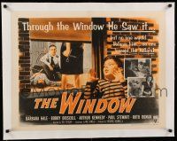 1s073 WINDOW linen 1/2sh R54 Bobby Driscoll saw it happen, but nobody will believe him!