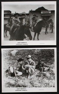 1x273 LONESOME COWBOYS 15 8x10 stills '68 Andy Warhol sexy surreal western, Joe Dallesandro, rare!