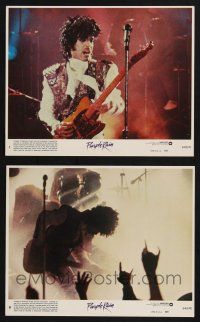 1x106 PURPLE RAIN 2 8x10 mini LCs '84 great images of Prince performing on stage w/ guitar!