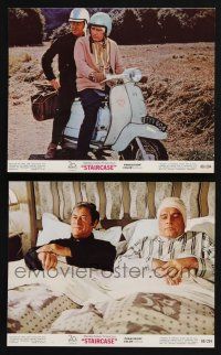 1x107 STAIRCASE 2 color 8x10 stills '69 Stanley Donen directed, Rex Harrison & Richard Burton!
