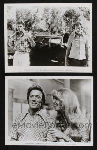 1x993 THUNDERBOLT & LIGHTFOOT 2 8x10 stills '74 Clint Eastwood, Jeff Bridges, George Kennedy!