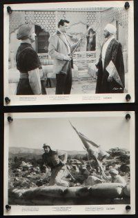 1x305 BENGAL BRIGADE 14 8x10 stills '54 Rock Hudson fighting in India, cool horses and sword action