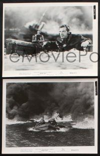 1x918 CRASH DIVE 3 8x10 stills R56 Dana Andrews, cool WII Navy ocean battle images!
