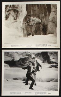 1x263 DANGEROUS MISSION 15 8x10 stills '54 Victor Mature, Piper Laurie, an avalanche of action!