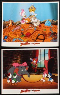 1x016 DUCKTALES: THE MOVIE 8 color 8x10 stills '90 Walt Disney, Scrooge McDuck, Huey, Dewey & Louie