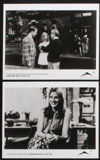1x595 EVERYONE SAYS I LOVE YOU 8 Canadian 8x10 stills '96 Woody Allen candid, Roberts, Barrymore!