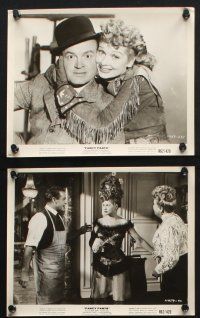 1x436 FANCY PANTS 11 8x10 stills R62 Lucille Ball & wacky cowboy Bob Hope are driving the west wild