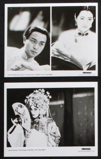 1x796 FAREWELL MY CONCUBINE 5 8x10 stills '93 Leslie Cheung, Peking Opera, Ba wang bie ji