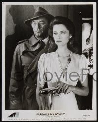 1x969 FAREWELL MY LOVELY 2 8x10 stills '75 great images of Robert Mitchum & Charlotte Rampling!