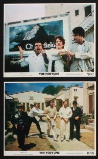 1x021 FORTUNE 8 8x10 mini LCs '75 images of Jack Nicholson & Warren Beatty, Stockard Channing!