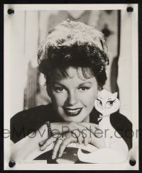1x971 GAY PURR-EE 2 8x10 stills '62 head and shoulders smiling Judy Garland with cartoon cats!
