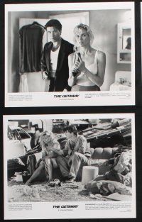 1x741 GETAWAY 6 8x10 stills '94 Alec Baldwin & Kim Basinger in the ultimate set up!