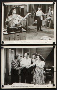 1x871 JANE RUSSELL 4 8x10 stills '40s-60s Hired Wife, Velvet Touch, What a Woman!, more!