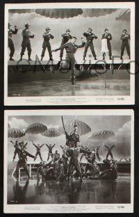 1x934 JUMPING JACKS 3 8x10 stills '52 great images of Army paratroopers Dean Martin & Jerry Lewis!