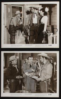 1x938 LAW OF THE BADLANDS 3 8x10 stills '50 cowboy Tim Holt, Richard Martin & pretty Joan Dixon!