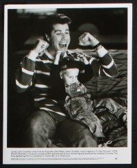 1x623 LOOK WHO'S TALKING 8 8x10 stills '90 John Travolta & Kirstie Alley have talking babies!